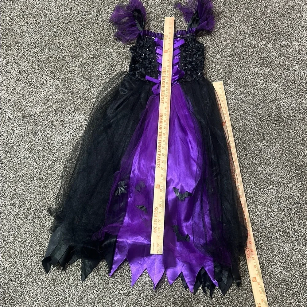 Witch costume Enchanting Purple and Black Kids Costume size 6/8